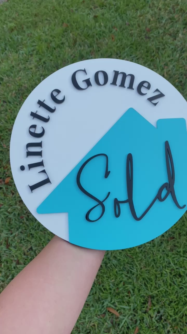 Round Key Shape Closing Sign